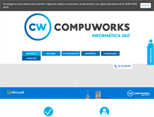 Tablet Screenshot of compuworks.pt